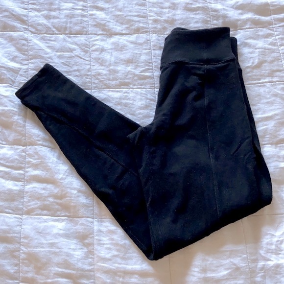 Free People Pants - Free People Movement Agile Split Jogger Black